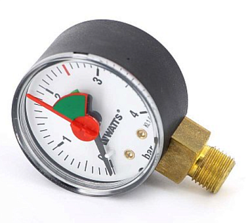 Манометр радиальный F+R201 50/4 (1/4 0-4бар)